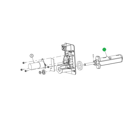 Assy, Take Up Hub, H4X DPR15-3122-01