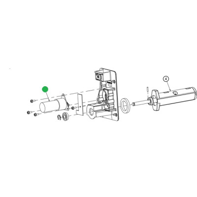 Assy, Motor Rewinder, H4X DPR15-3167-01