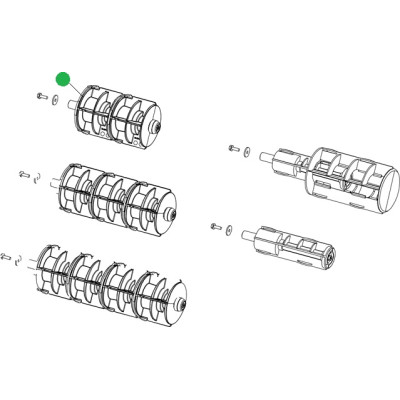 Assy, Media Supply Hub, H4 - Metal DPR78-2623-01