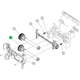 Assy, Platen Roll, Lower, H4 ROL15-3058-02