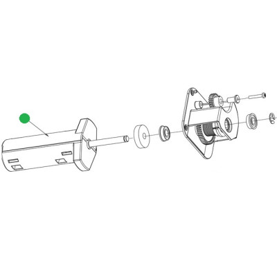 Assy, Take Up Hub DPR15-2764-01 Assy, Take Up Hub DPR15-2764-01
