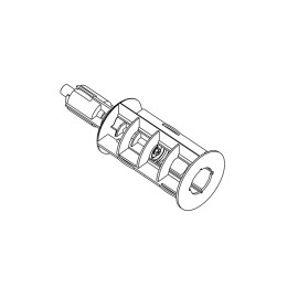Assy, 3"/1.5" Media Supply Hub DPR78-2330-01