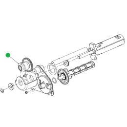 Clutch Assembly, Ribbon Rewind DPR15-2776-21 Clutch Assembly, Ribbon Rewind DPR15-2776-21