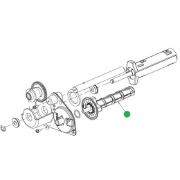 Assy, Ribbon Supply Hub DPR15-3044-01 Assy, Ribbon Supply Hub DPR15-3044-01